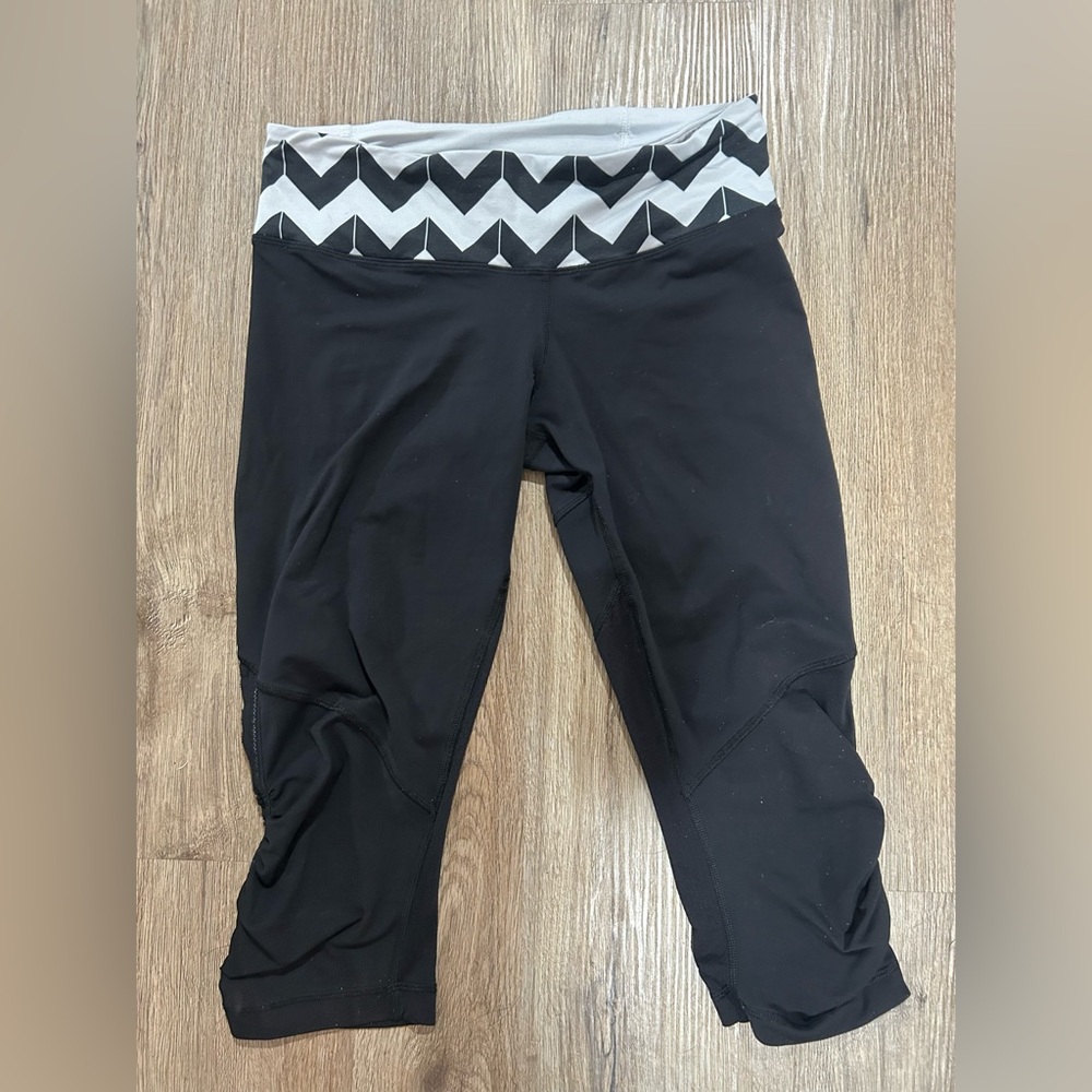 Lululemon Run For Your Life Cropped Leggings